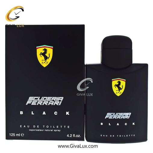  ادو تویلت مردانه فراری اورجینال مدل Scuderia Ferrari Black | بلک حجم  125 میل